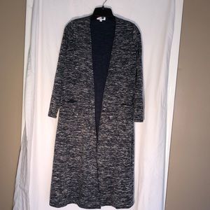 Lularoe Cardigan with pockets, size S, excellent condition.